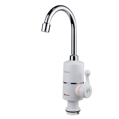 Кран-водонагрівач проточний NZ 0,4-5бар 3,0кВт для кухні гусак вухо на гайці Aquatica Житомир - изображение 2