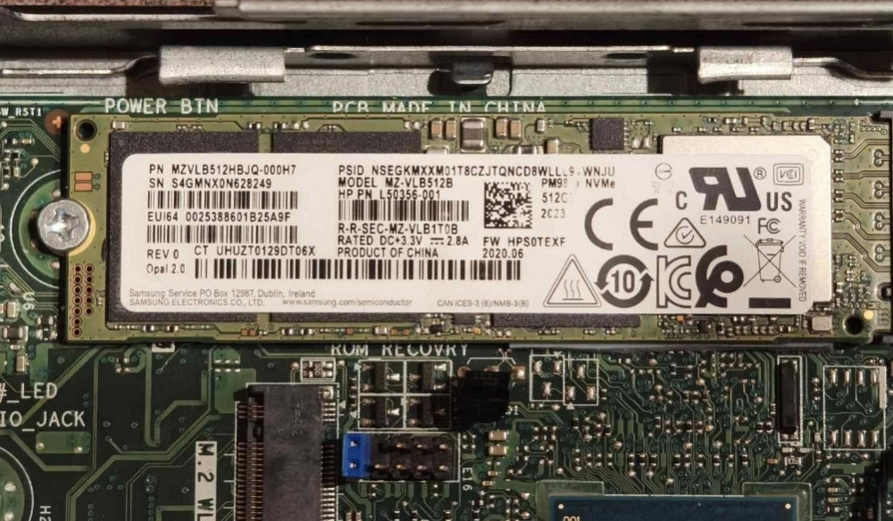 Samsung  512GB SSD NVMe. Харків - фото 2
