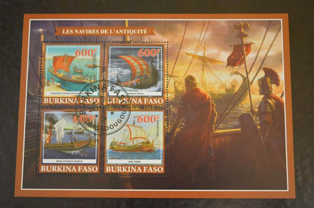 Буркіна Фасо. Марки. Особистості. Транспорт. Блок. 2019 рік (В-4) Полтава - фото 1