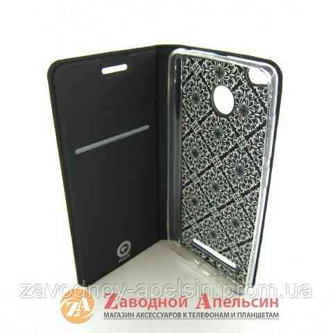 Чохол книжка Xiaomi Redmi 3 pro 3s 3x Kiwis Case black Одеса