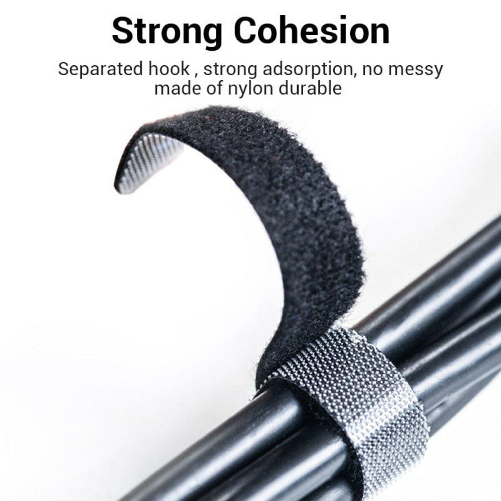 Органайзер для кабелів Vention Cable Tie 1M Black (KAABI) Николаев - изображение 3