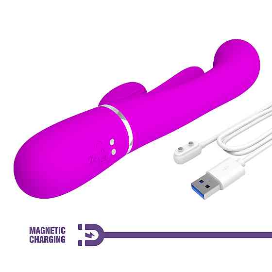 Вибратор PRETTY LOVE Shonia Purple, Twinkled Tenderness, 7 thumping functions 7 vibration functions Sex Aura Киев