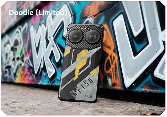 Телефон IIIF150 Air 3 12/512Gb. Doodle limited / Black 33w 100mp IP68/68 Android 14. Харьков