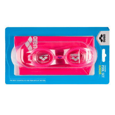 Набор для плавания Arena Pool JR Set (окуляри+шапочка) 92423-092 фуксія, білий Діт OSFM (3468335124056) Вінниця - фото 1