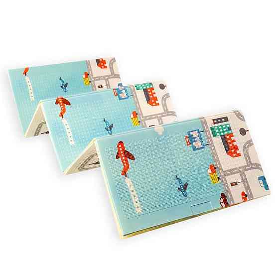 Детский складной развивающий коврик 