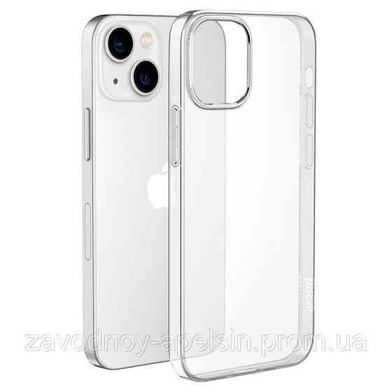 Iphone 14 Plus Прозрачный чехол Премиум качество (hoco) Одесса