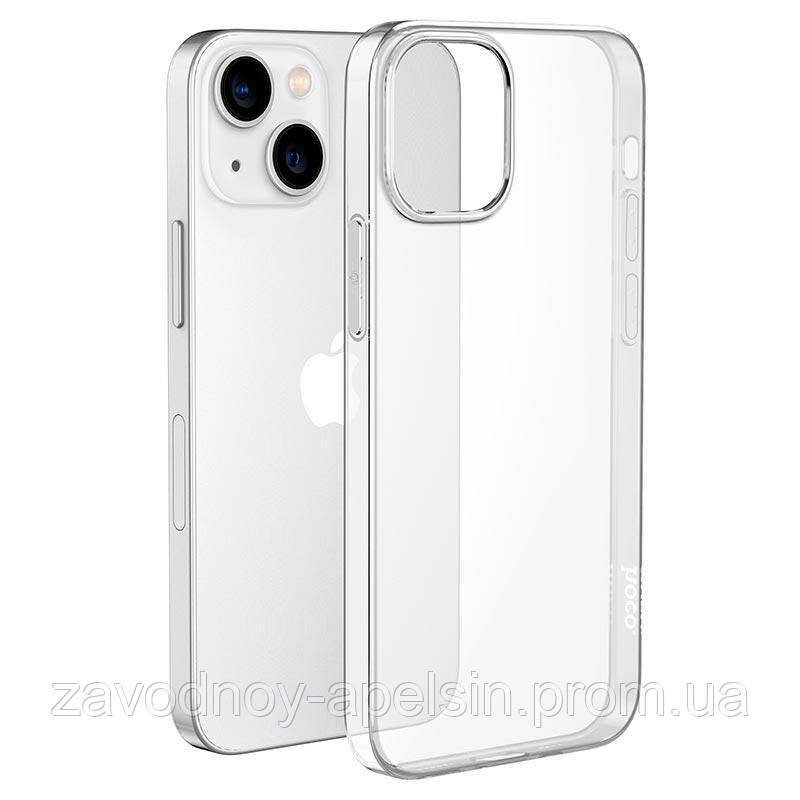Iphone 14 Plus Прозрачный чехол Премиум качество (hoco) Одесса - изображение 1
