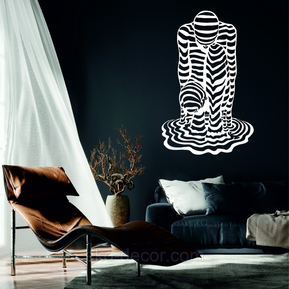 Декоративное настенное Панно «Человек» Декор на стену Білий, 110*70 см Киев - изображение 1