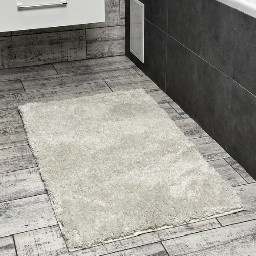 Килимок для ванної 60*100см Ambience сірий поліестер Дариана Житомир - фото 4