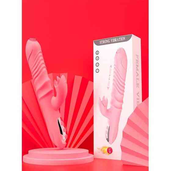 Вібратор з поступальними рухами та підігрівом Pretty Love - Вібратори Вінниця