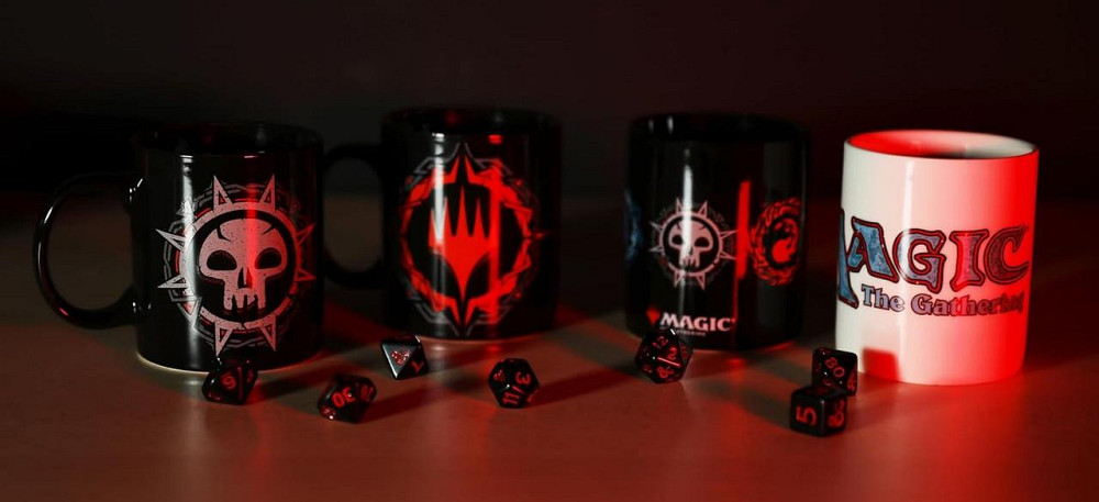 Керамическая кружка Magic: The Gathering 320 мл красная с черным термостойкая для горячих напитков Киев - изображение 4