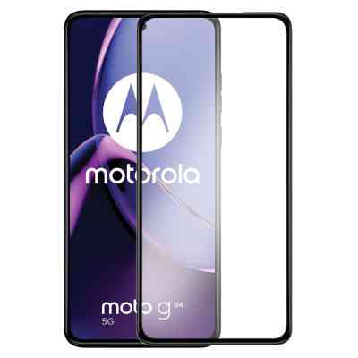 Стекло защитное BeCover Motorola Moto G84 Black (710108) Винница