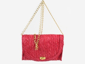 Сумка на цепочке соломенная Клатч Киев - изображение 1