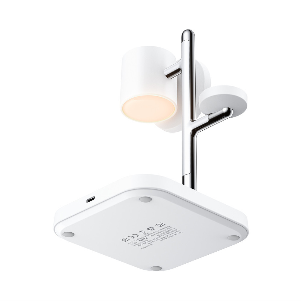 Бездротовий зарядний пристрій ACEFAST E39 desktop 4-in-1 wireless charging holder White Одеса - фото 4