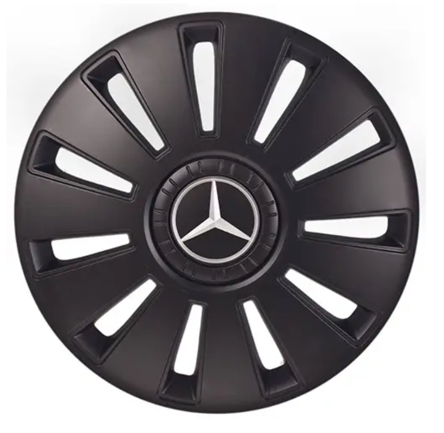 Ковпаки 15&quot; REX Mercedes Sprinter чорні Вінниця - фото 1