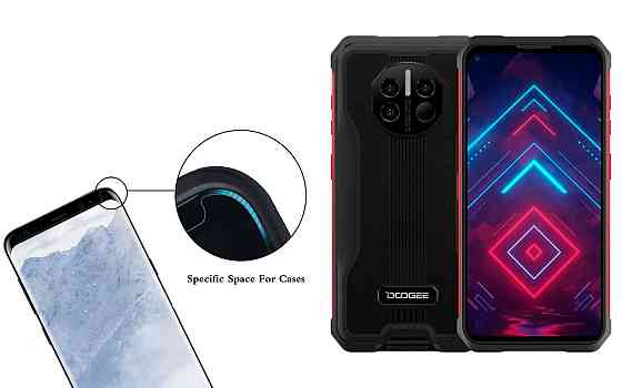 Защитное стекло HyperGlass Pro для Doogee V10, Doogee V11 – максимальная чувствительность и защита Киев