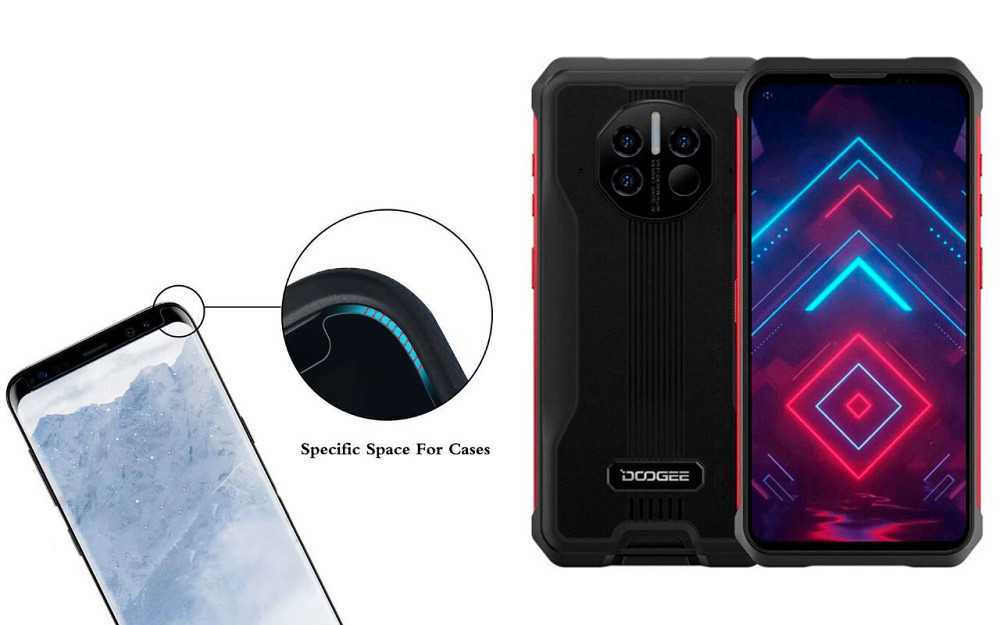 Защитное стекло HyperGlass Pro для Doogee V10, Doogee V11 – максимальная чувствительность и защита Киев - изображение 3
