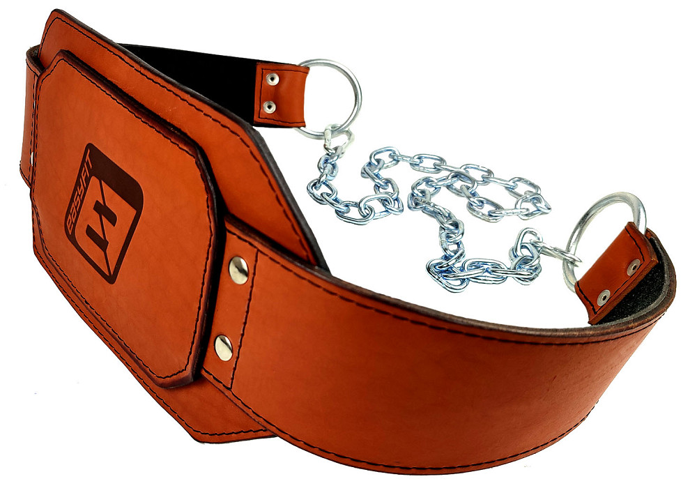 EasyFit Пояс для обтяжень EasyFit (шкіра) до 250 кг коричневий Коломыя - изображение 2