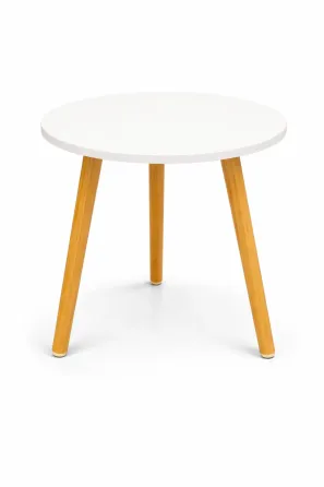 Столик интерьерный круглый DASH-1201 40х40х55 см Светлое-Дерево Коломия