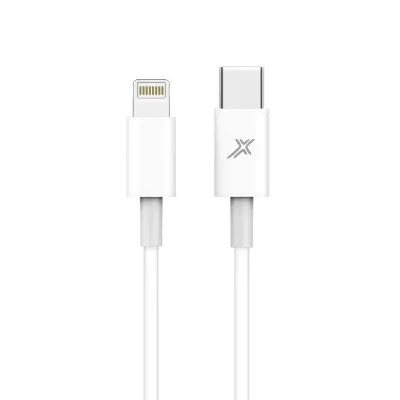 Дата кабель USB-C to Lightning 12W CL-03W White Grand-X (CL-03W) Винница