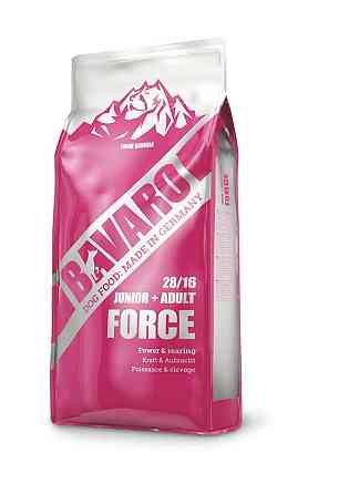 Сухой корм Josera Bavaro Force 28/16 (Баваро Форс) для взрослых рабочих собак и щенков, 18 кг Винница
