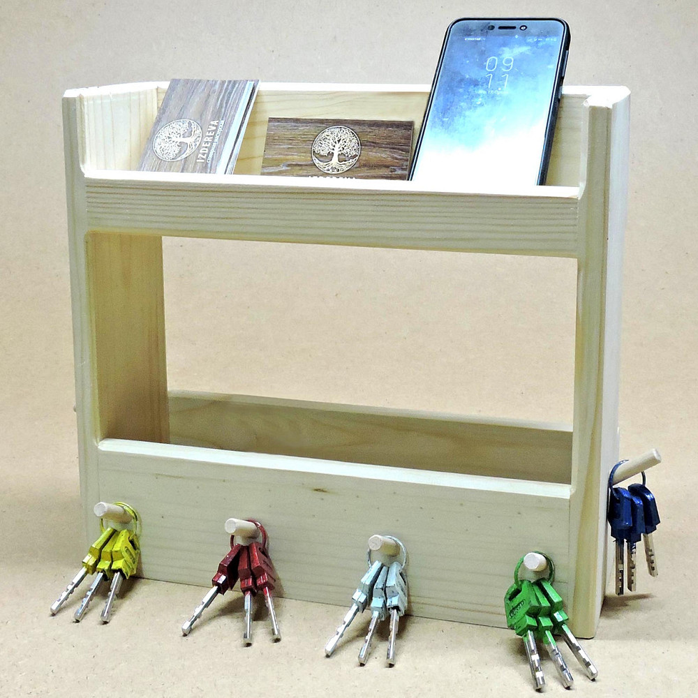 Ключница деревянная 