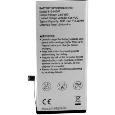 Аккумуляторная батарея Extradigital Apple iPhone 8 Plus (2690 mAh) (BMA6457) Винница - изображение 2