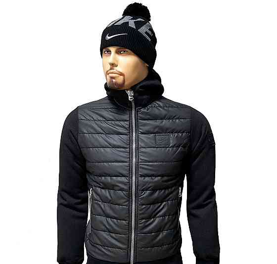 Мужская демисезонная ветровка на меху Nike tech fleece ,оригинал Киев