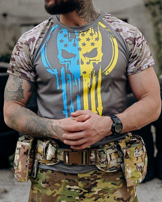 Тактическая потоотводящая футболка oblivion не ухилянт ВТ1028 Одесса - изображение 4