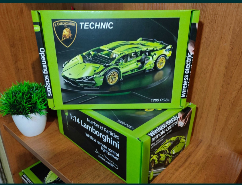 Конструктор машинки Technic Lamborghini Sian на радиоуровке, маштаб 1:14 Ламба Киев - изображение 7