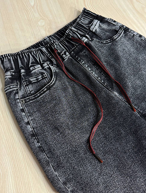 Джинси жіночі Vanver 82033 MOM comfort jeans з резинкою на талії чорні, чорний, З8, 38, 106 см, 131 см Київ - фото 12