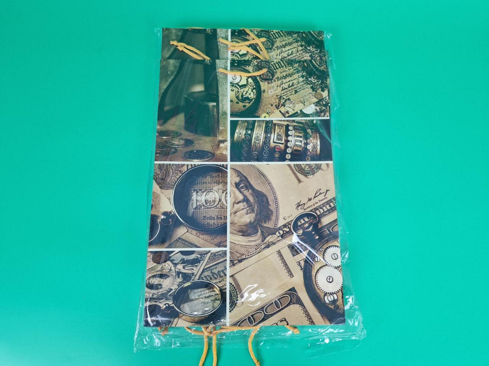 Пакет бумажный гигант вертиркальный (30х42х12)(артGV-084) (12 шт) Харьков - изображение 4