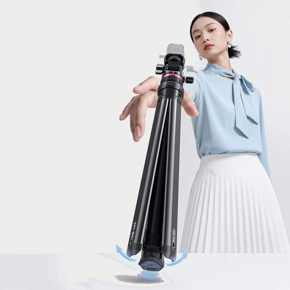 Стійка штатив для освітлення камери компактна туристична 213см Ulanzi MT-80 Київ - фото 4