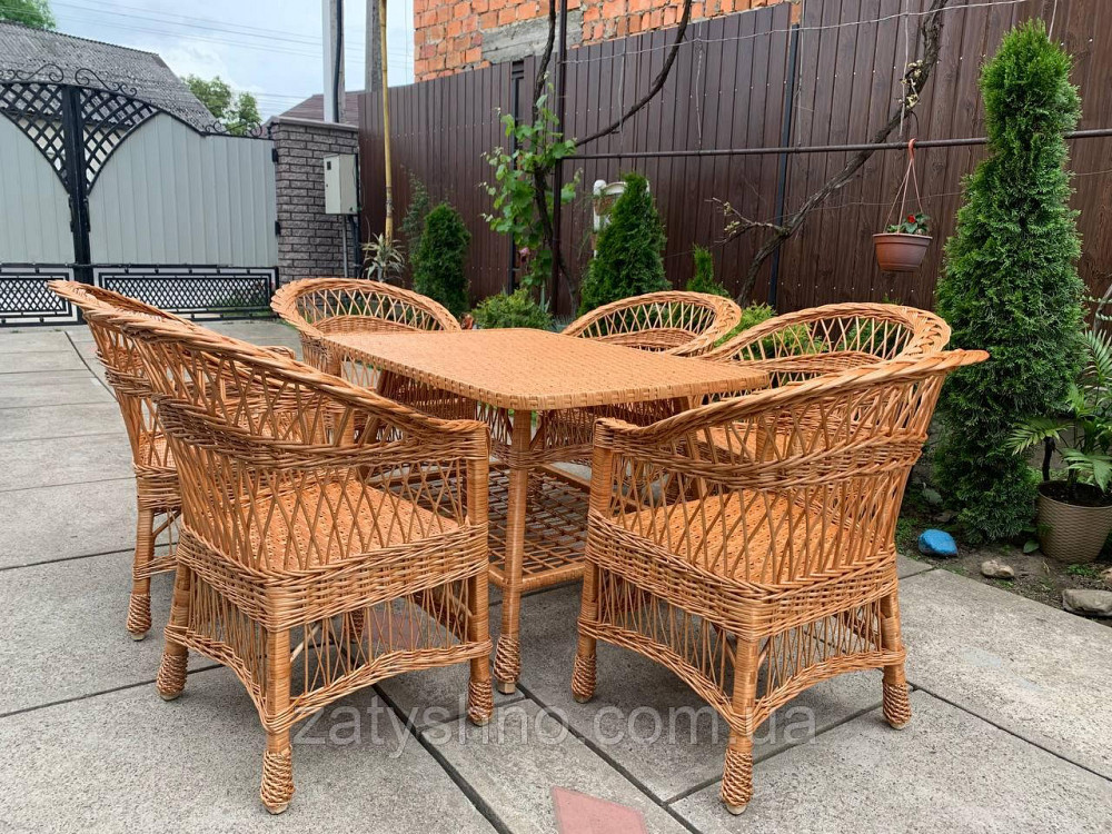 Плетеная мебель из лозы для балкона и лоджии Киев - изображение 5