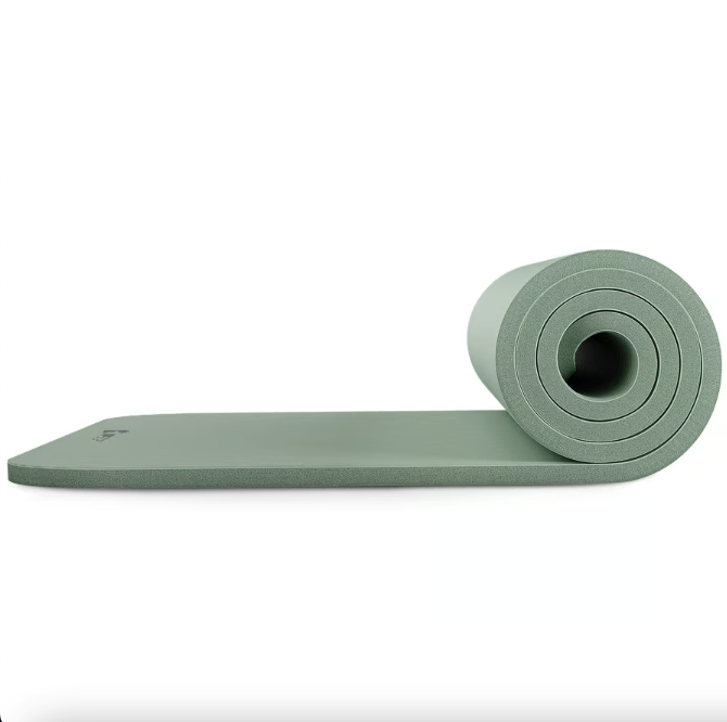 Коврик для йоги Hop-Sport HS-NB015GM NBR 1,5см оливковий Київ - фото 7