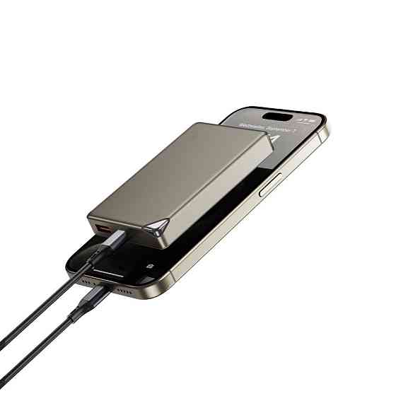 Павербанк 10000 mAh WIWU Wi-P020 ультратонкий серый power bank повербанк Одесса