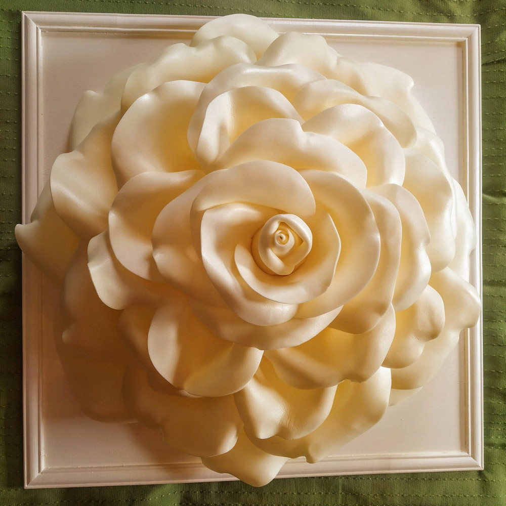 Світильник-нічник 3D картина "Біла троянда" Дніпро - фото 2