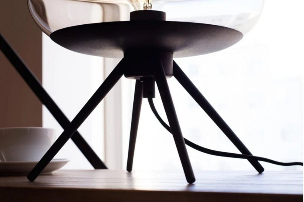 SIRIUS Лампа настільна декоративна Sirius WH-MBT-17 GREY Коломыя - изображение 6