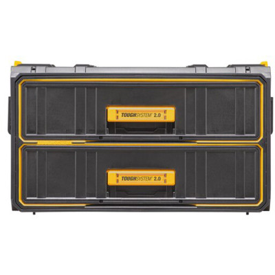 Ящик для инструментов DeWALT TOUGHSYSTEM 2.0, 555х320х320 мм, модуль на 2 ящика (DWST83529-1) Винница - изображение 8