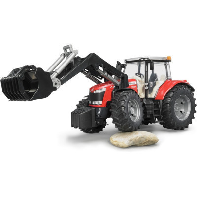 Спецтехника Bruder Massey Ferguson 7624 с передним погрузчиком 1:16 (03047) Винница - изображение 9