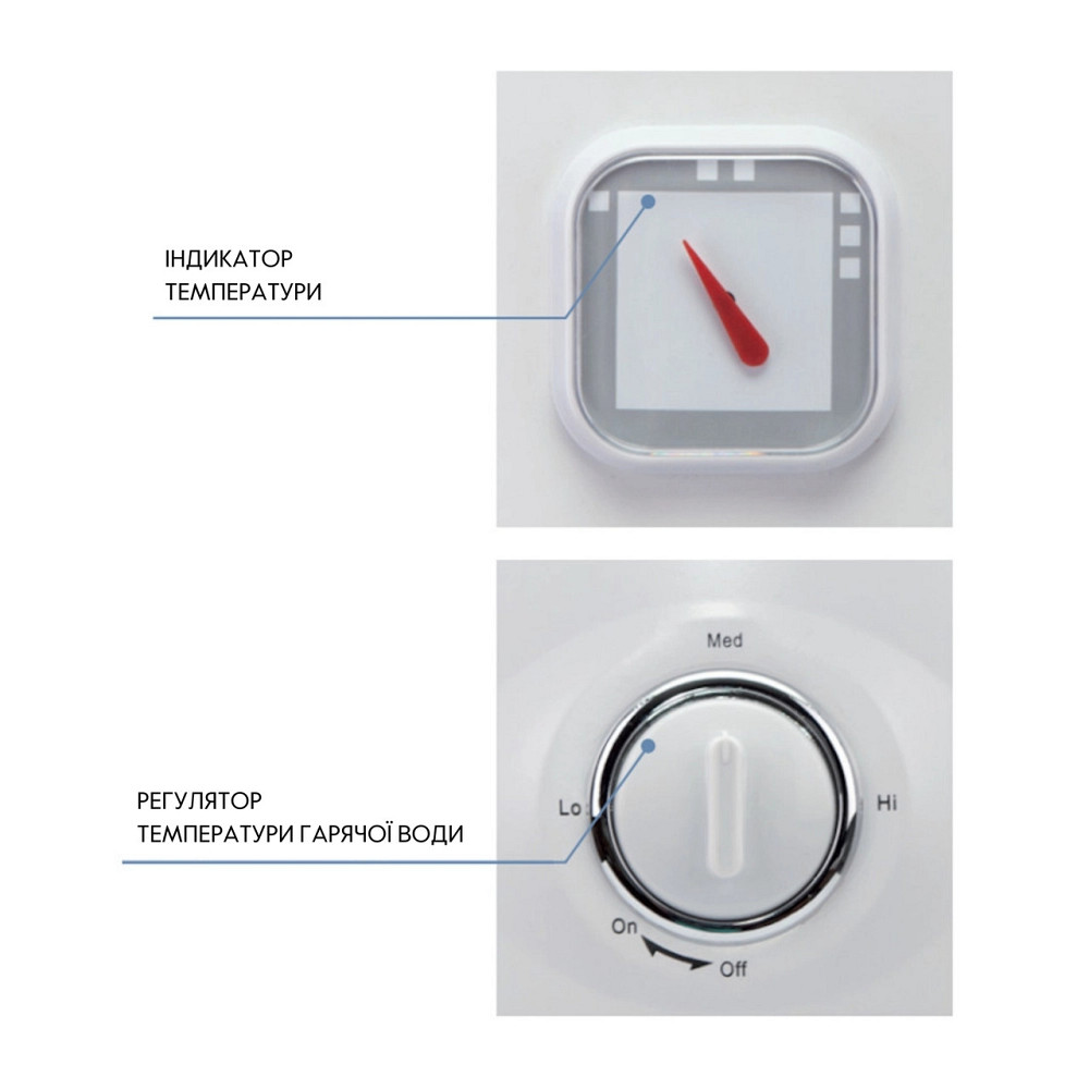 Водонагреватель электрический Thermo Alliance 100 л универсальный, мокрый ТЭН 1,5 кВт D100VH15Q3 Киев - изображение 4