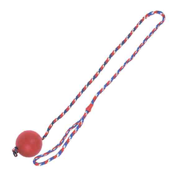 Flamingo Ball With Rope ФЛАМИНГО резиновый мяч на веревке игрушка для собак Киев
