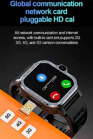 Умные смарт часы Smart Nova Sim Steel Black (2 ремешка) Винница