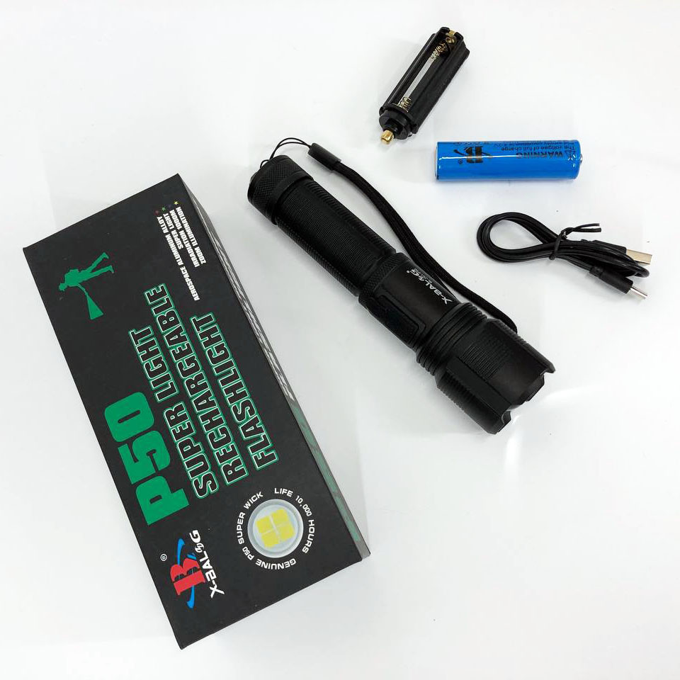 Ліхтар ручний батарейний, Кишеньковий міні ліхтар протиударний водонепроникний LX-50 Львів - фото 5