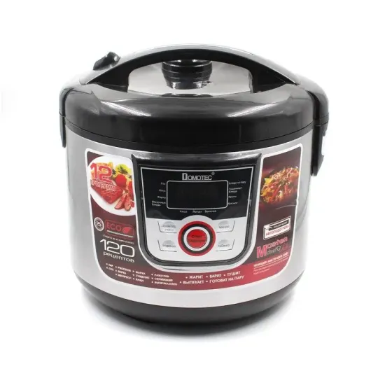 Мультиварка с антипригарной чашей Domotec MS-7726 5 л, 12 режимов Коломия