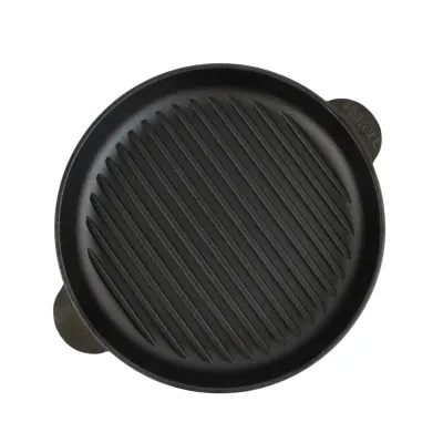 Сковорода Brizoll Monolith чавунна Гриль 260х35 мм (M2635G) Винница - изображение 2