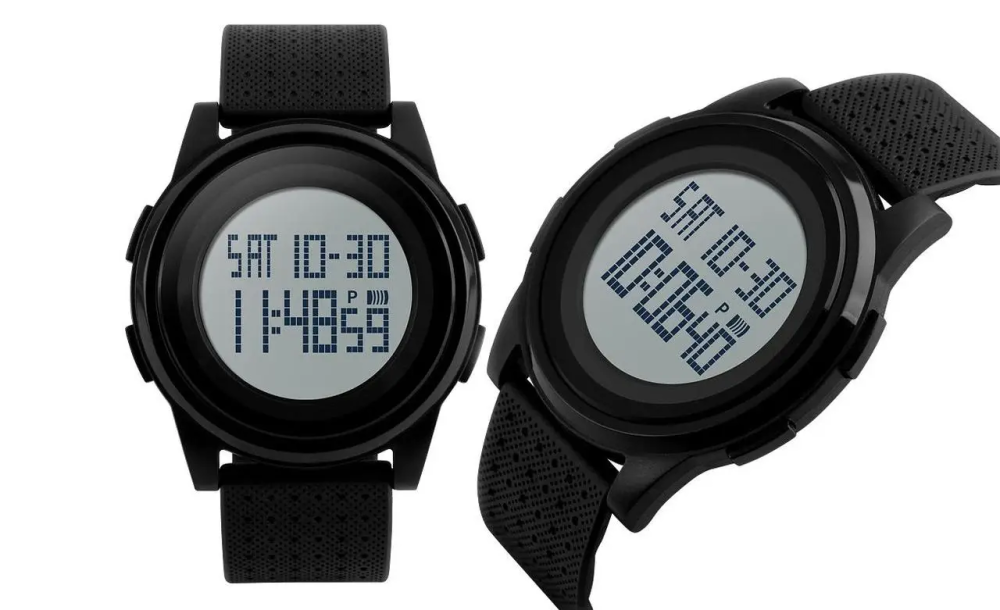 Годинник дитячий наручний Skmei Ultra New 1206 Чорний з білим Київ - фото 9