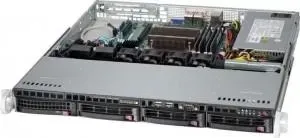 Сервер SUPERMICRO 1U, LGA1150, INTEL C224, 4XDIMM, 4X3.5 SATA3 HS, 4XGLAN, IPMI, 4XUSB, 350W (SYS-5018D-MTLN4F) Київ - фото 1