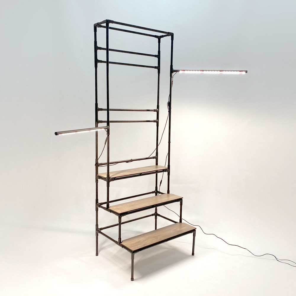 Багатоярусна підставка для квітів Barva Metalight з підсвічуванням LED фітолампами повного спектру м Борисполь - изображение 2