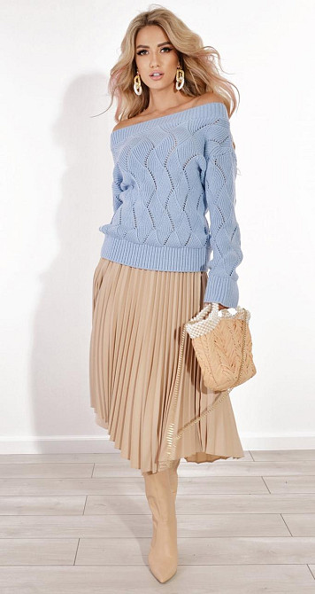 Красивый ажурный свитер (42-44) Киев - изображение 5